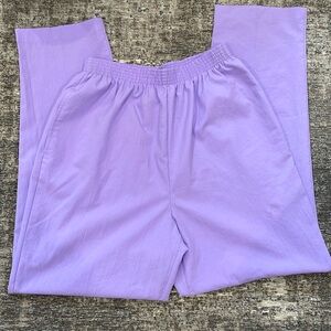 Bon Worth 80s vintage purple high waisted pants